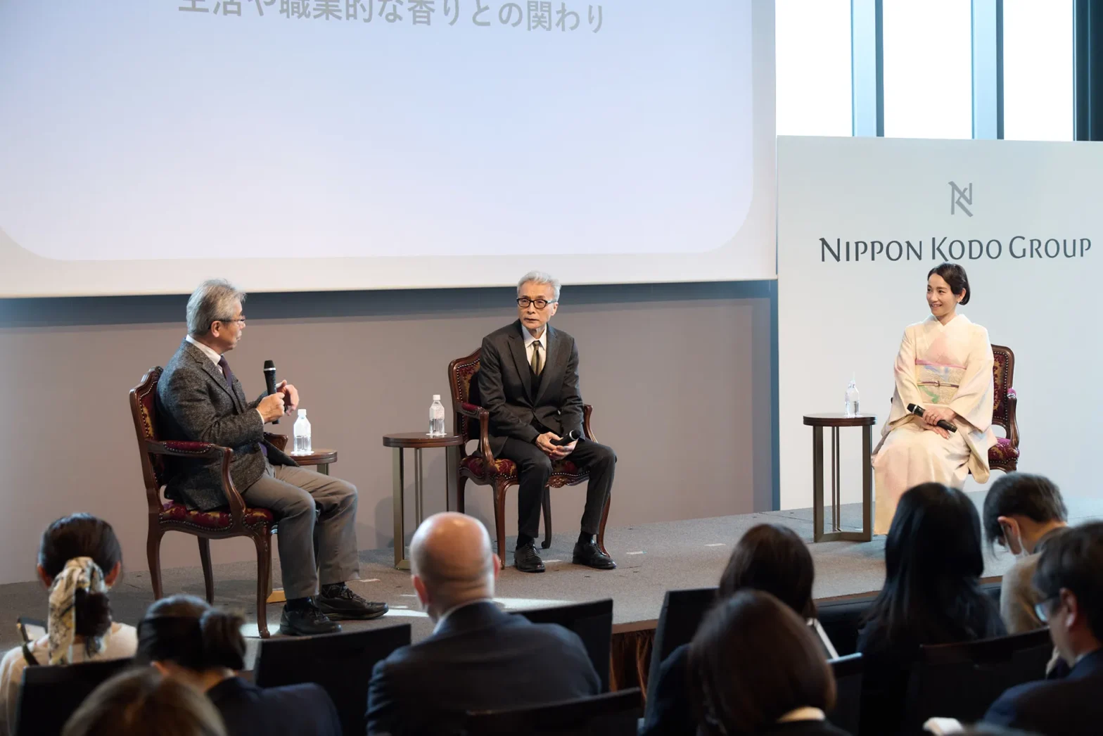 日本香堂グループ450年「450プロジェクト “聞く〜awake your spirit〜”」記者発表